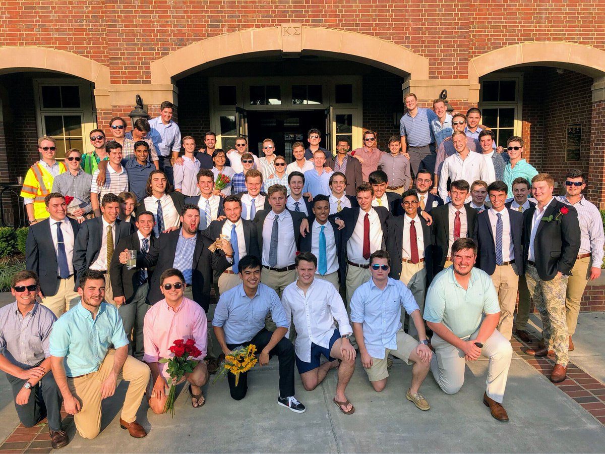 Run for the Roses is complete! Thanks to all our brothers for great Rush week, and welcome to our Fall 2018 pledge class!