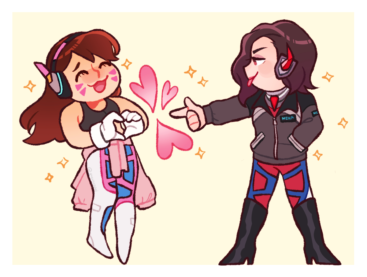 L0VERSEYES's tweet image. gamer girlfriends 🐰😈