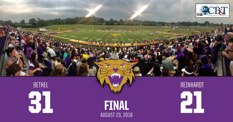 brad_chappellb's tweet image. What a game!! Crowd was fantastic! @BU_FootballTN givin folks something to talk about!! Congrats men!!