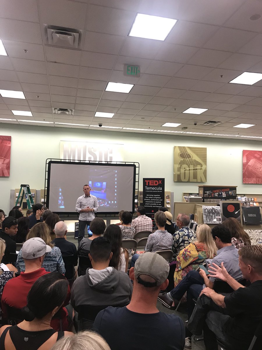 Fantastic discussion going on at @bn_temecula (Barnes and Nobel) this evening at the  <a href="/TEDxTemecula/">TEDxTemecula</a> Salon.   <a href="/visit_temecula/">Visit Temecula</a> #ted #event