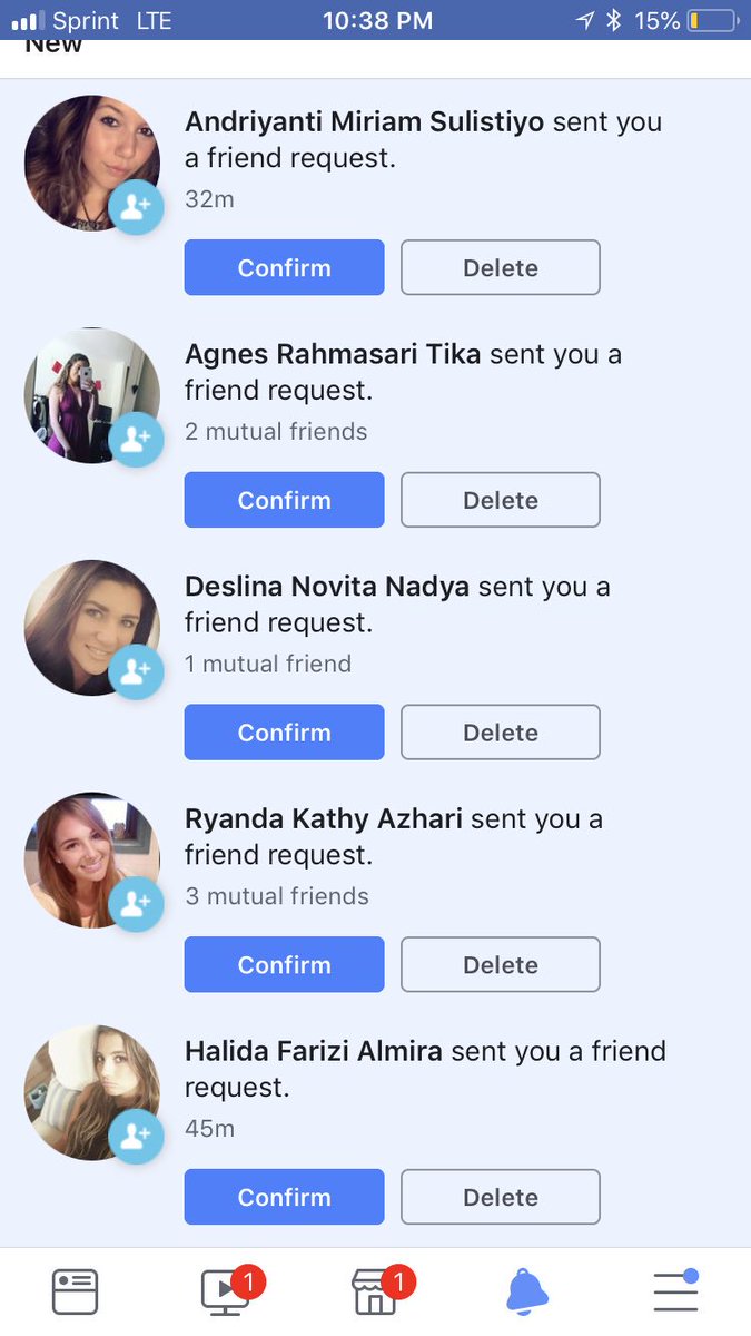 thejohngus's tweet photo. When you get hella friend request from fake profiles everyday... https://t.co/oLo6zO2tMr