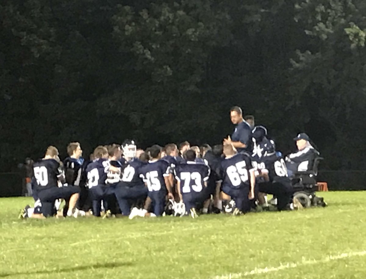 MA Bears JV for the win over West Stokes 34-12 💙🐻🏈