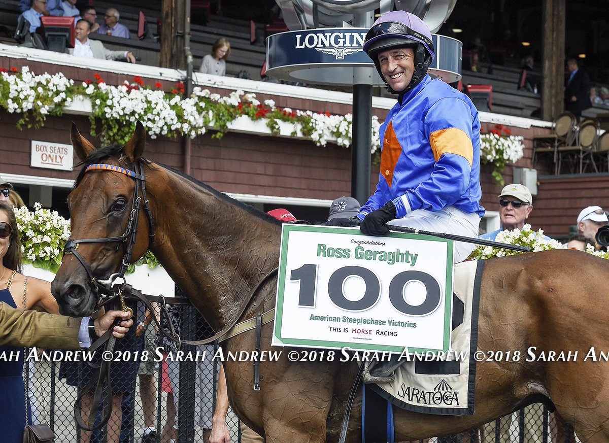 SarahKAndrew's tweet photo. The GI New York Turf Writers Cup opens the competition at longer distances, &amp; Optimus Prime made easy work of the 2 3/8 miles, winning by 1 1/4 lengths w/ another well-timed move under @RossGeraghty77, who collected his 100th American victory. More @theTDN https://t.co/AkEmNEVTil https://t.co/ZQuow1mHxi
