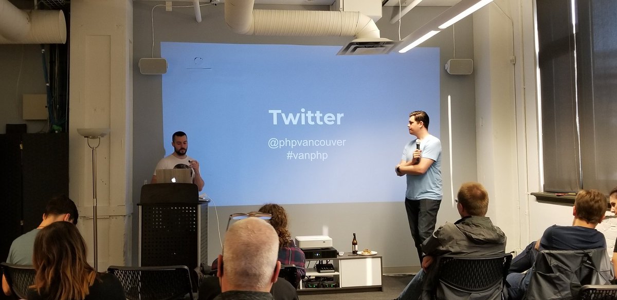 phpvancouver's tweet image. Thanks to everyone who came out to the meetup! #vanphp