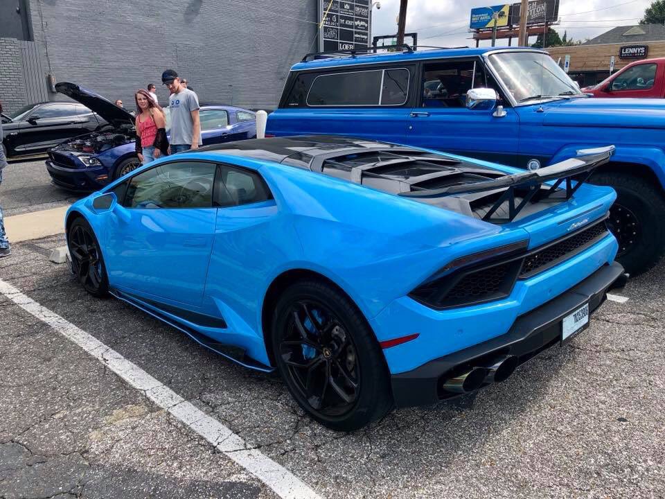 TeamBoloCarClub's tweet photo. #octaneonthesquare #Lamborghini #huracan #beonthelookout @aleshashestako2 https://t.co/qifHdfw7x6