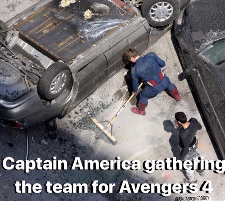 GraceRandolph's tweet photo. Thanks for @Chesney107 for finding this and sending it my way - HILARIOUS indeed!! 🤣🤣🤣 #Avengers4 #MCU https://t.co/LypY2YIbOc
