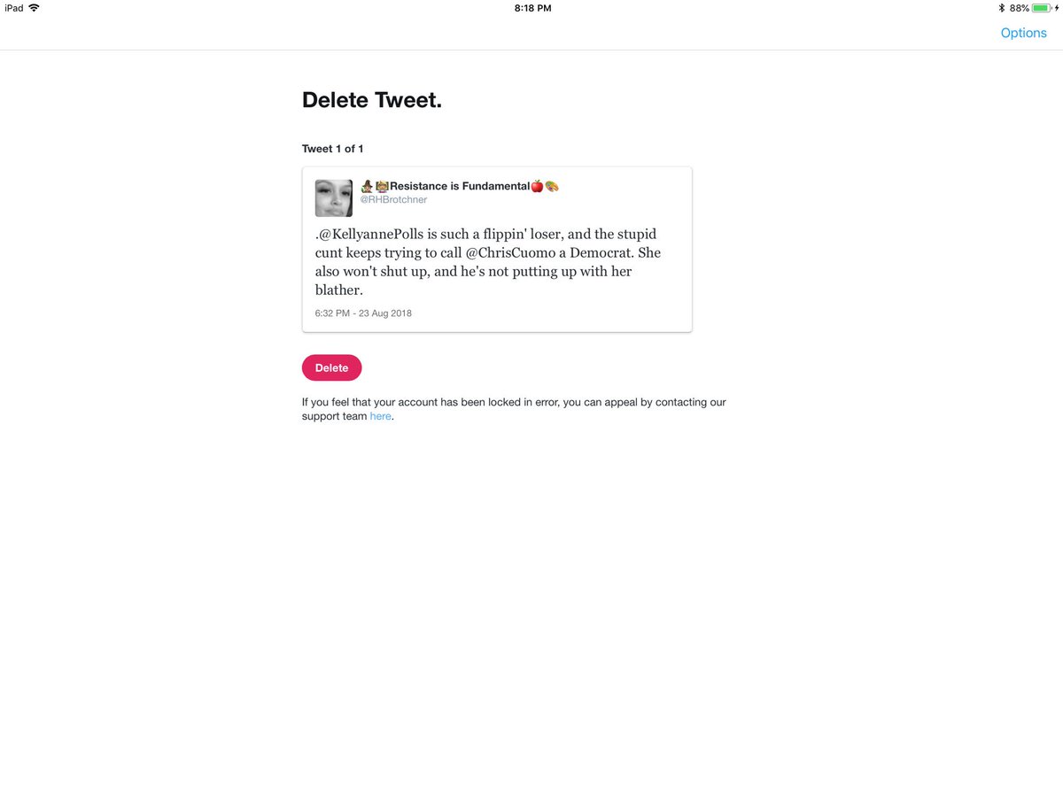 thewritegoddess's tweet photo. .@RHBrotchner, my main account, has been put on suspension for hate speech... white women are a protected class since when? #TwitterCensorship https://t.co/FpK82LjBz1