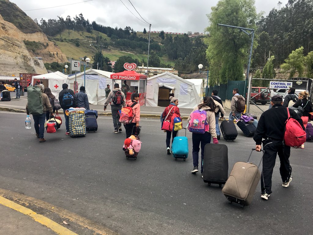 El Éxodo Venezolano Atraviesa los Andes, Brasil y se esparce por Sur América DlVaqvpX0AAkWiS