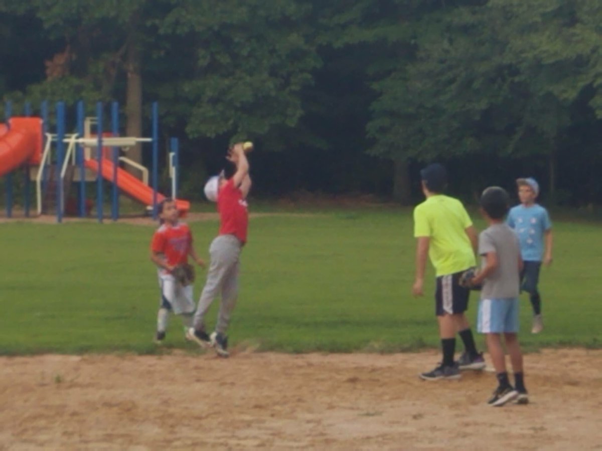 Welcoming in the school year with some fun end of summer festivities at <a href="/LincroftSchool/">Lincroft Leopards</a> #sandlotbaseball