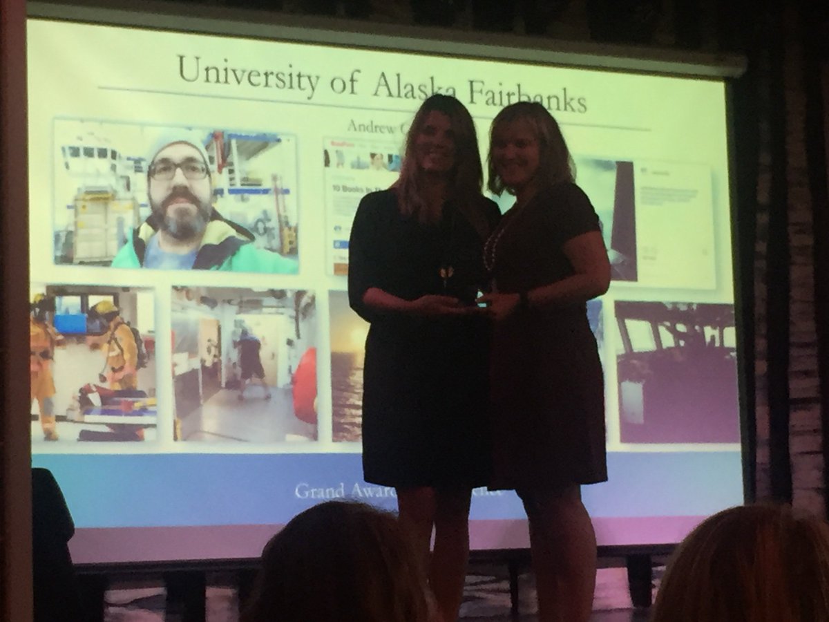 PRSAalaska's tweet photo. This year’s Award of Excellence!

#AlaskaAuroraAwards
#WeDoPR https://t.co/e0D1URR4Bl