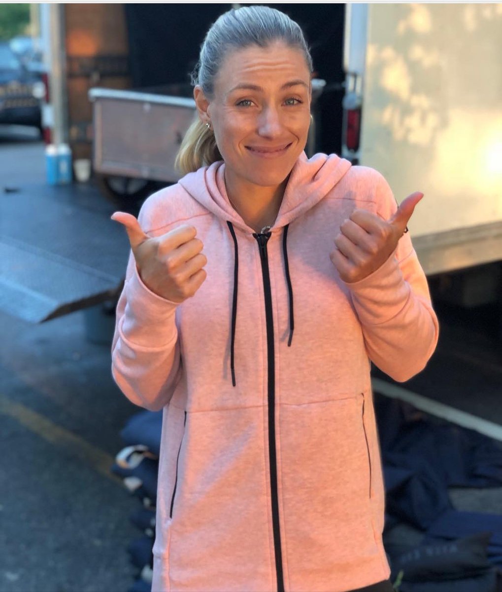 When your coach says you’re scheduled for an early morning practice.... 🤦‍♀🙄👍    ~ <a href="/AngeliqueKerber/">Angelique Kerber</a> on IG