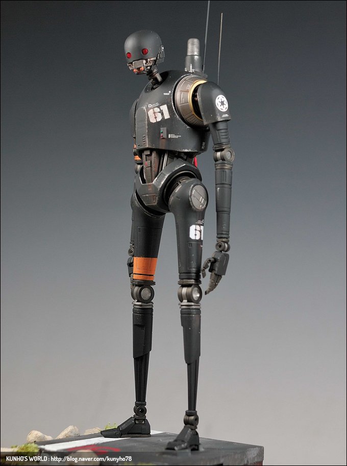 nohkunho's tweet photo. STAR WARS 1/12 K-2SO
종종 만들고 있는 K-2SO 입니다. ^^ https://t.co/5KJknnjQzN