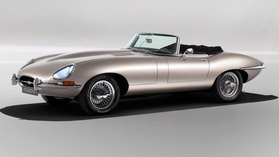 Exec_Traveller's tweet photo. Jaguar is now taking orders for the retro-electric E-Type Zero, ahead of a production run starting 2020 https://t.co/cNYMljKhyN https://t.co/2NPPb97e0D