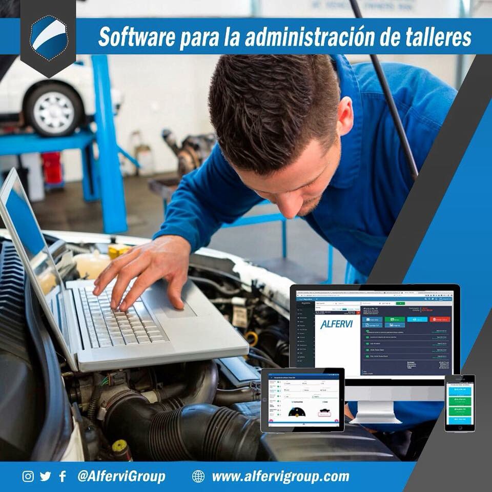 AlferviGroup's tweet photo. En #AlferviGroup puedes encontrar el nuevo #Software para la administración de talleres #automotrices 

Para mayor información ingrese a nuestra página web: https://t.co/DfESJTaQtg https://t.co/ApqdC6XdAN