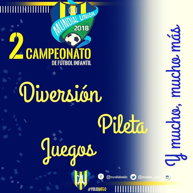 MUNDIAL UNION 2018!!!
#jugalo