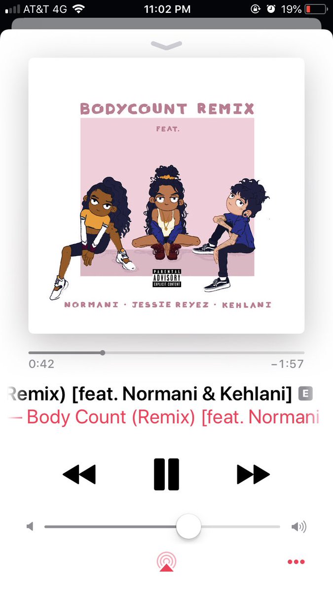 McGrathAgron's tweet photo. MAKE IT TREND... at lest for our girls Normani and Kehlani, lol #BodycountRemixAtMidnight https://t.co/eAkCqHAXwc