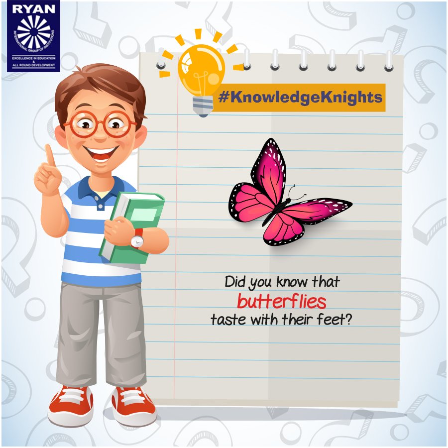 RyanIntlGrp's tweet image. We bet you did not know this!
#KnowledgeKnights #Aptitude #Knowledge #Knowhow #RyanInternationalSchool
