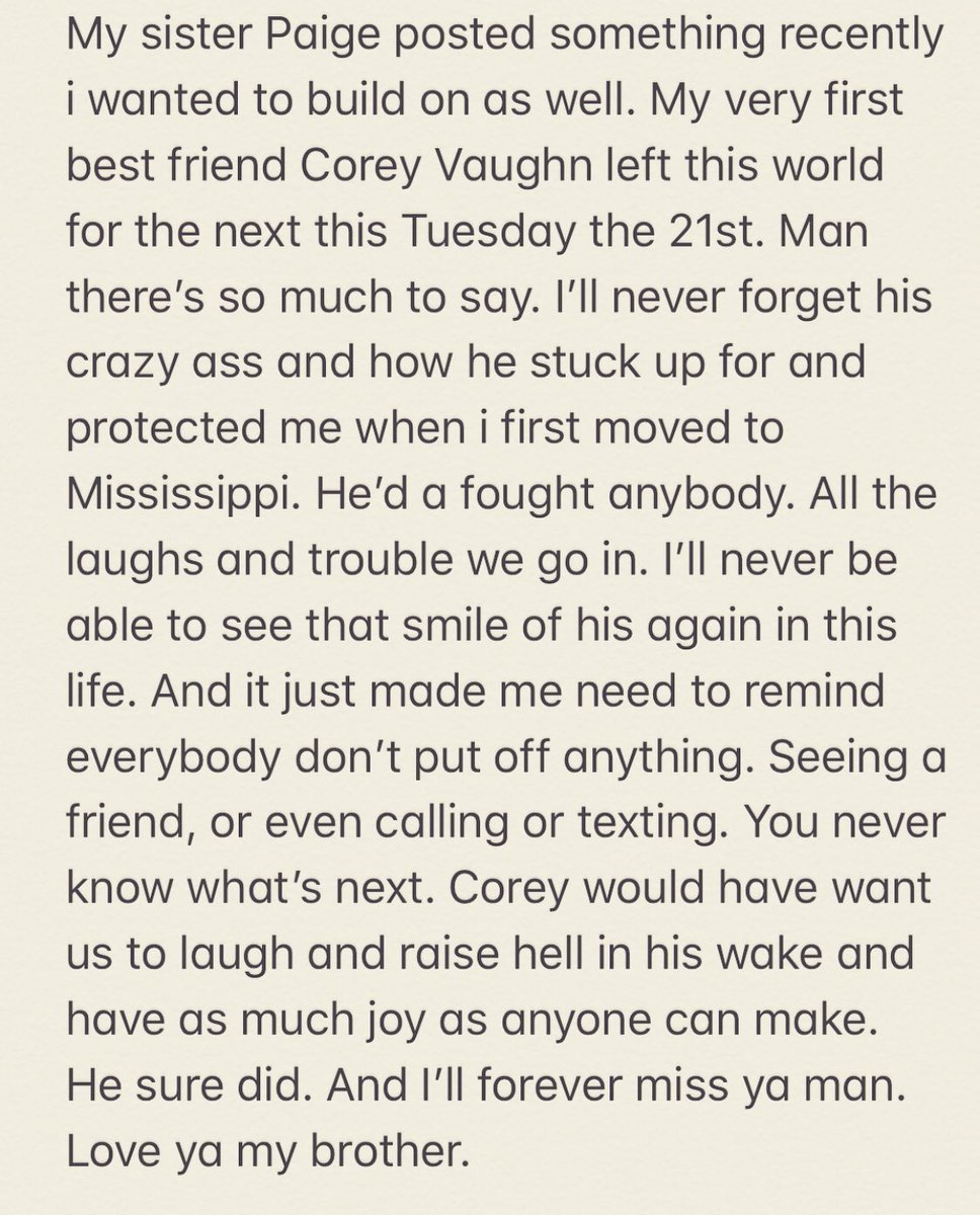 Channing Tatum On Twitter Rip Corey Ill Never Forget Your Crazy