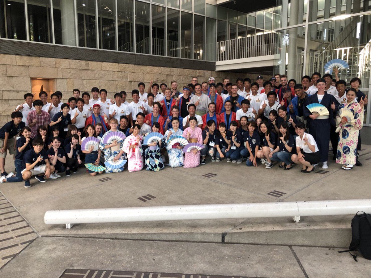 KEIO2020project's tweet photo. 【活動報告】

8/17、University of British Columbia と慶應体育会野球部の交流会を行いました⚾️

詳しくはFacebookをご覧下さい！

Check out our FB for a full activity report on an exchange event between UBC and Keio University baseball teams organized by the KEIO 2020 project! https://t.co/2qBmxqq0Gn