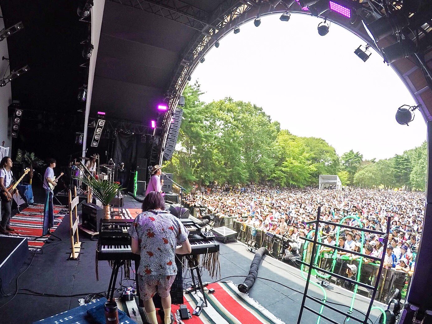 Shinichi Endo on Twitter "今月5日はROCK IN JAPANにて平井大ライブ、お越しいただいた皆様有難うございました。 今年出たフェスの中で一番暑かったライブでし