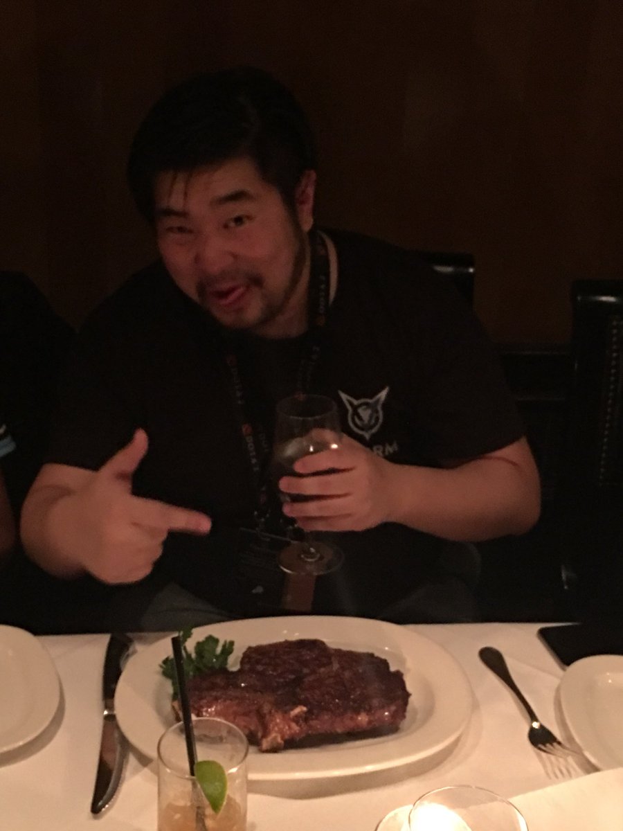 Team_JStorm's tweet photo. โI just ate, but yea Iโll take the 32oz steak!โ - @KBBQDotA
A true god among men.
#BringTheStorm
#forgotthephoto https://t.co/i5Y0nmHT2C