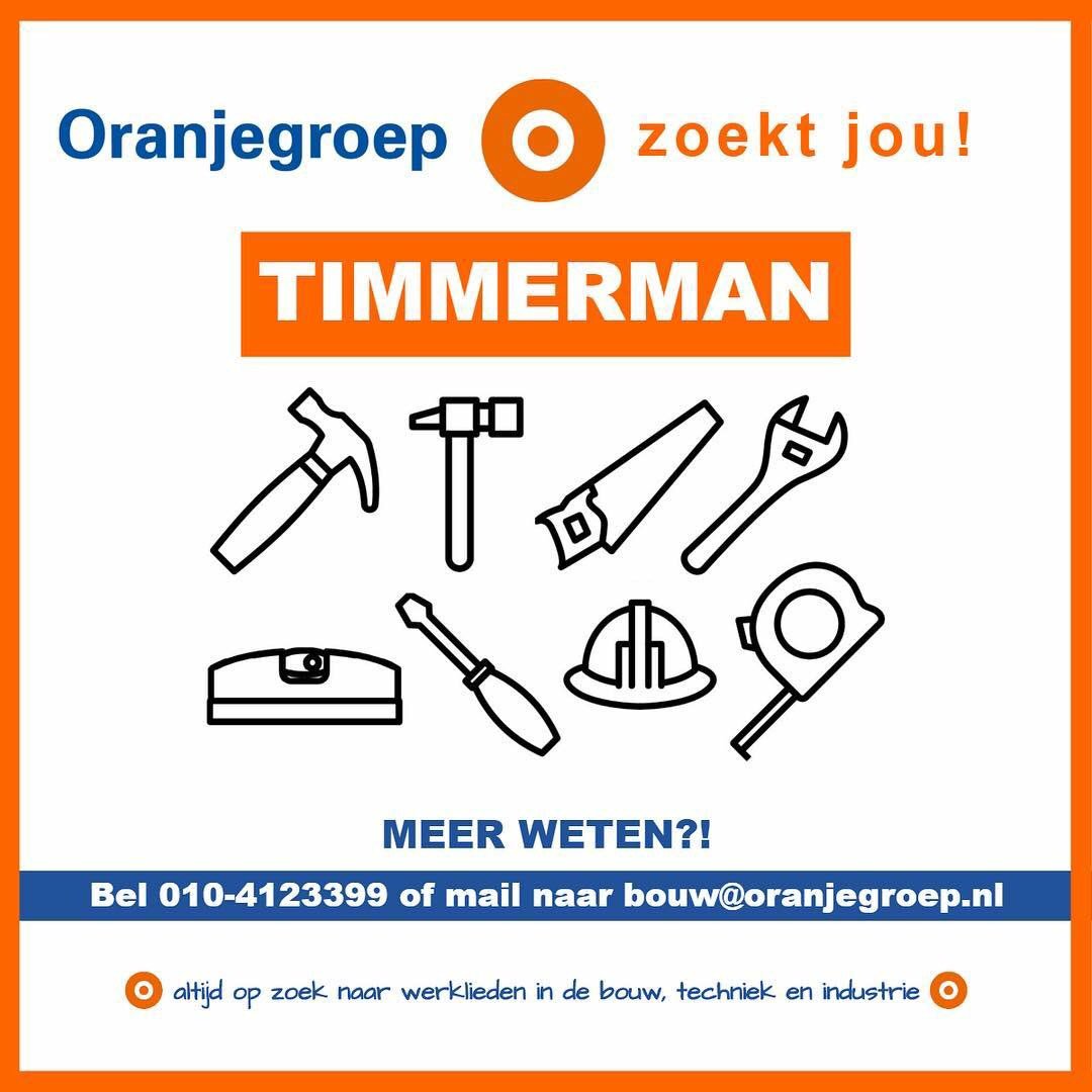 #oranjegroep #followus #bouw #industrie #techniek #Joinourteam #vacature #hiring #recruiting #JobOpening #Job #Employement #Timmerman #timmerwerk #klusbedrijf #bouwenisleuk #mooiemachines #allround #renovatie #onderhoud #construction #vakwerk #oranjegroep_uitzendbureau