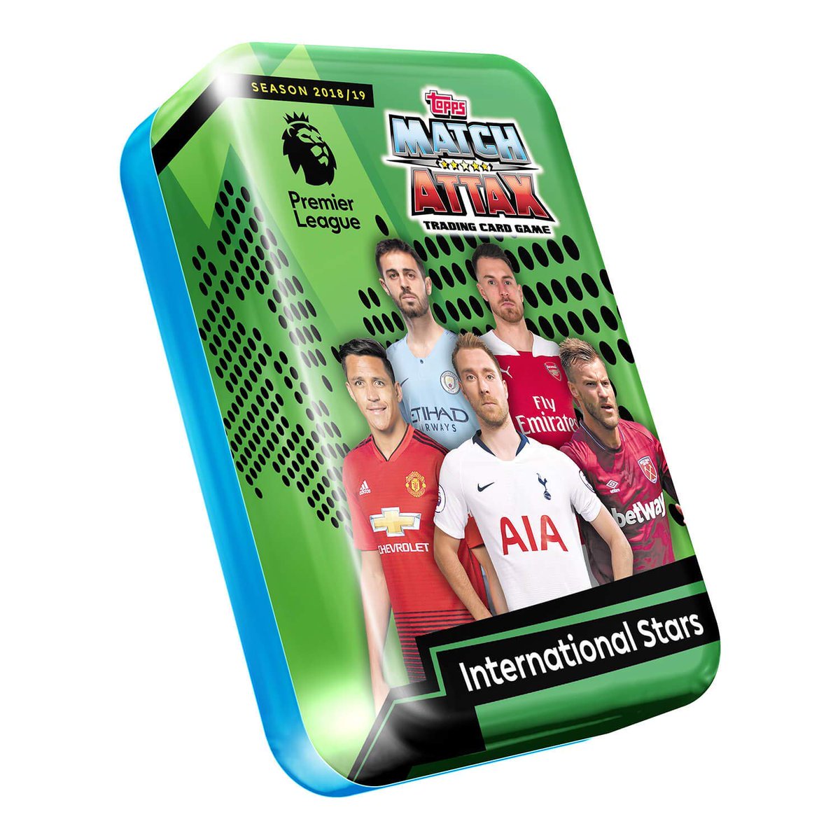 Saison 2018//19 FOOTBALL PREMIER LEAGUE TOPPS MATCH ATTAX Tin-Top Defenders