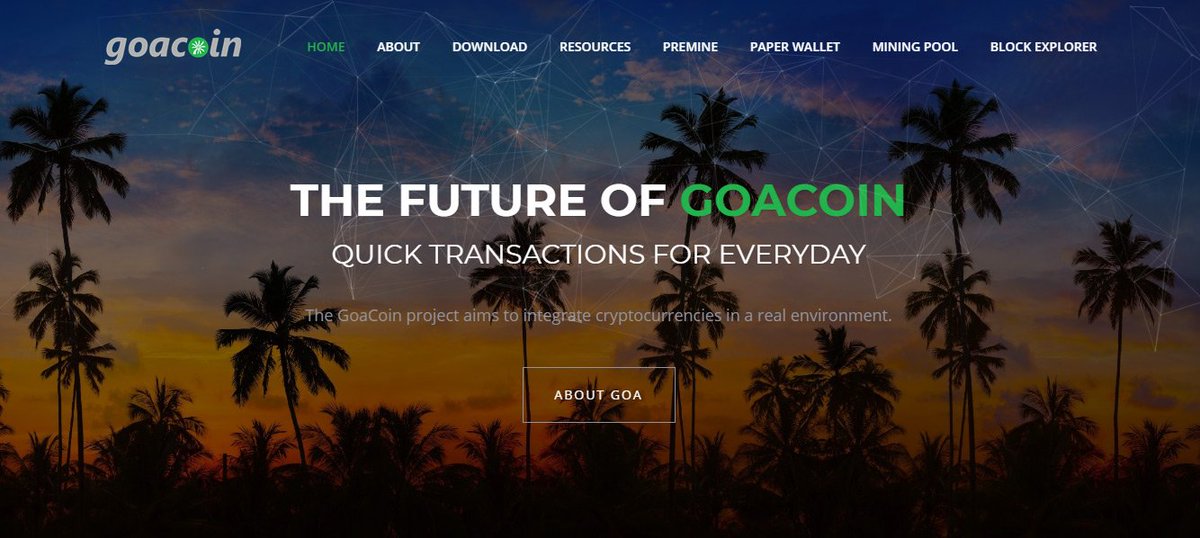 GoaCoin's tweet image. We updated information on the site and placed it on GitHub.
github.com/goacoincore/go…

We call on all to join development. Offer your changes, we are open to new team members. Together we will make the project better.

#goa #goacoin #cryptocurrency #bitcoin #india #Delhi #Mumbai