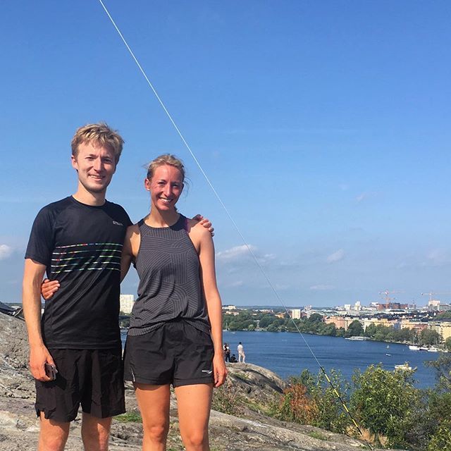 runwithme_world's tweet photo. What a perfect day for a run around Söder! Great to meet Rick and Georgie this morning and show them around Stockholm ☀️⭐️🇸🇪 https://t.co/u5WrLXUsku https://t.co/W9HRvkR8gK