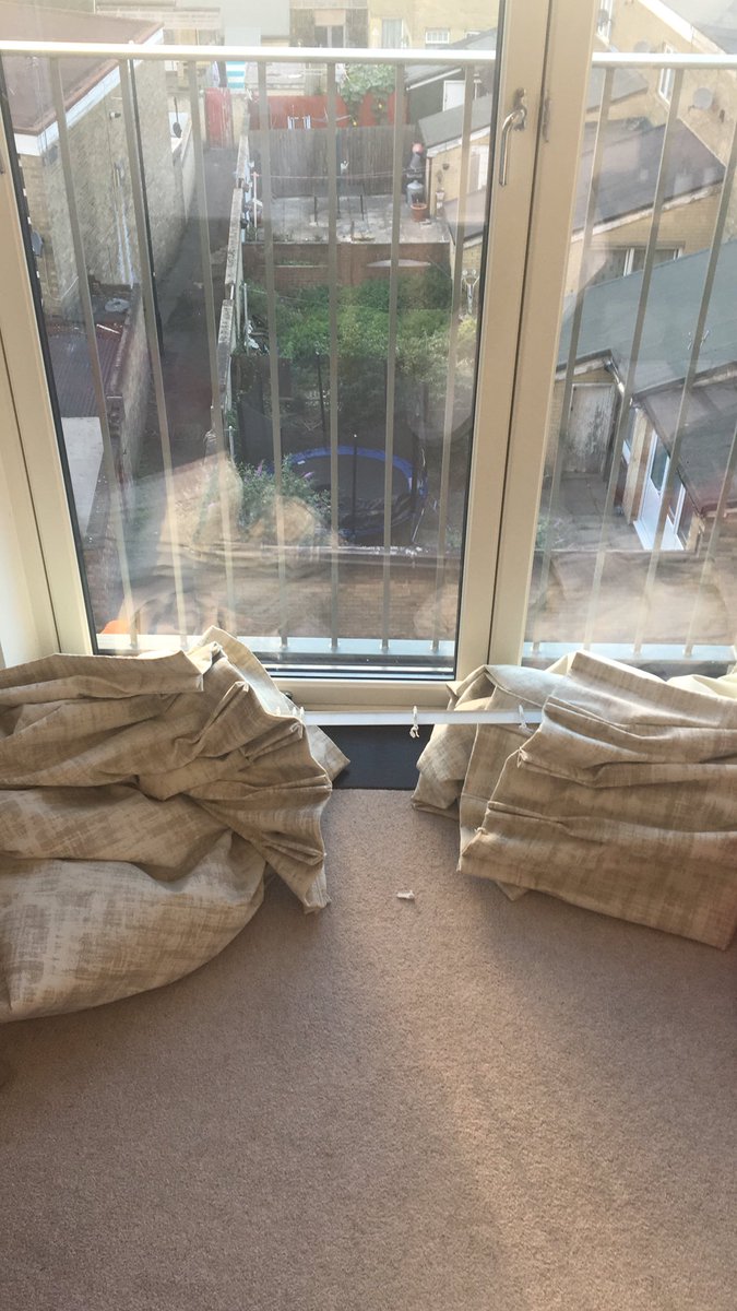minajohnston's tweet photo. @hillarysblinds ridiculously shit service from Hillary’s! Curtains have fallen down and when calling to get someone to fix it they say the service people are very busy and will call me if they can help. All after being told a new rail had been ordered without informing me 👎🏼🤬 https://t.co/ItFQDymzWz