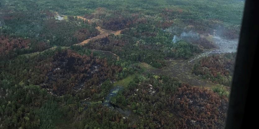 ParrySoundNS's tweet image. #ParrySound33 forest fire at #KeyRiver now 'under control'; some travel restrictions remain in place parrysound.com/news-story/875…