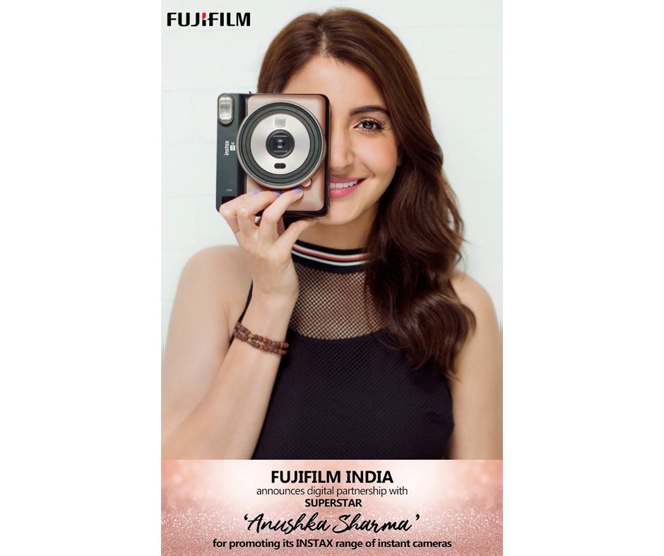 Fujifilm India announces digital partnership with superstar @AnushkaSharma for promoting its INSTAX range of instant cameras.
#instaxwithAnushka #makememorieswithinstax #instaxicated #instaxlove