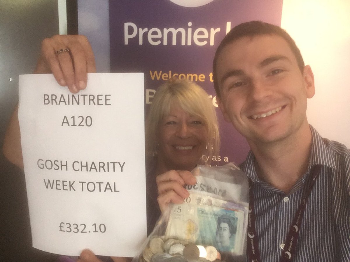 raised £332.10 as part of Essex Area having the charity baton! good result team! <a href="/essexarea/">Premier Inn Essex Area</a> <a href="/gillklarin/">Gillian Klarin</a> <a href="/JohnCEnglish1/">John English</a> <a href="/NewboldElaine/">Elaine Newbold</a> <a href="/SDEBDD/">simon ewins</a>
