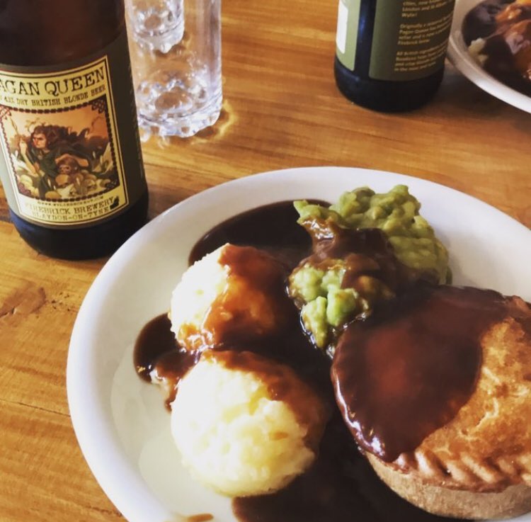 The_pieshop's tweet photo. Pie Day then tomorrow is Pie ,Beer & Music Day with the ceossing of the tyne festival @CrossingTheTyne #piefriday #pies #pieandmash #pieyed https://t.co/7AwslpusVN