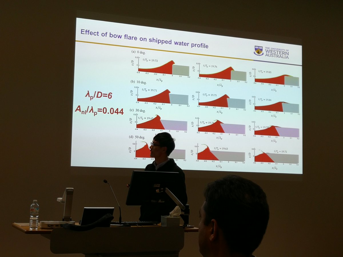 offshorehub's tweet photo. Thanks to @UWAresearch -ers and @offshorehub PhD students @Rasoul_Hejazi1 and Xiantao Zhang for repeating their excellent #OMAE2018 presentations for the #CEME - @COFS_UWA - #OGS seminar series @uwaoceans @UWAEMS @uwanews https://t.co/6qfOYUkZGb