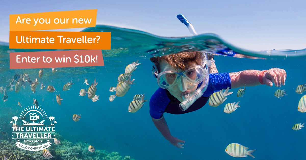 COMPETITION CLOSING SOON! Time is winding down to get your entry into our #UltimateTraveller video competition. Enter here bit.ly/2Mt5gNI for your chance to #win a $10,000 AUD travel voucher. Closing 3 September 2018. T&amp;Cs apply.