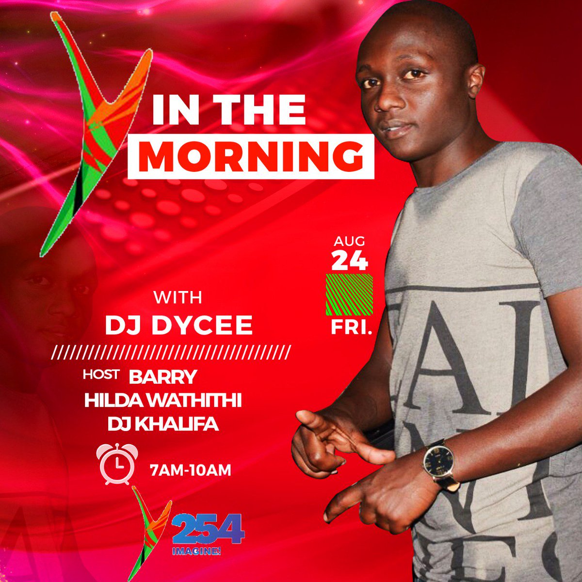 Y254Channel's tweet photo. Thank you to everyone who has been voting our team is working on getting the winner from Facebook, Our SMS line and ofcourse here on twitter

#DjEdition
#YInTheMorning
^kta https://t.co/PuDt87WsMU