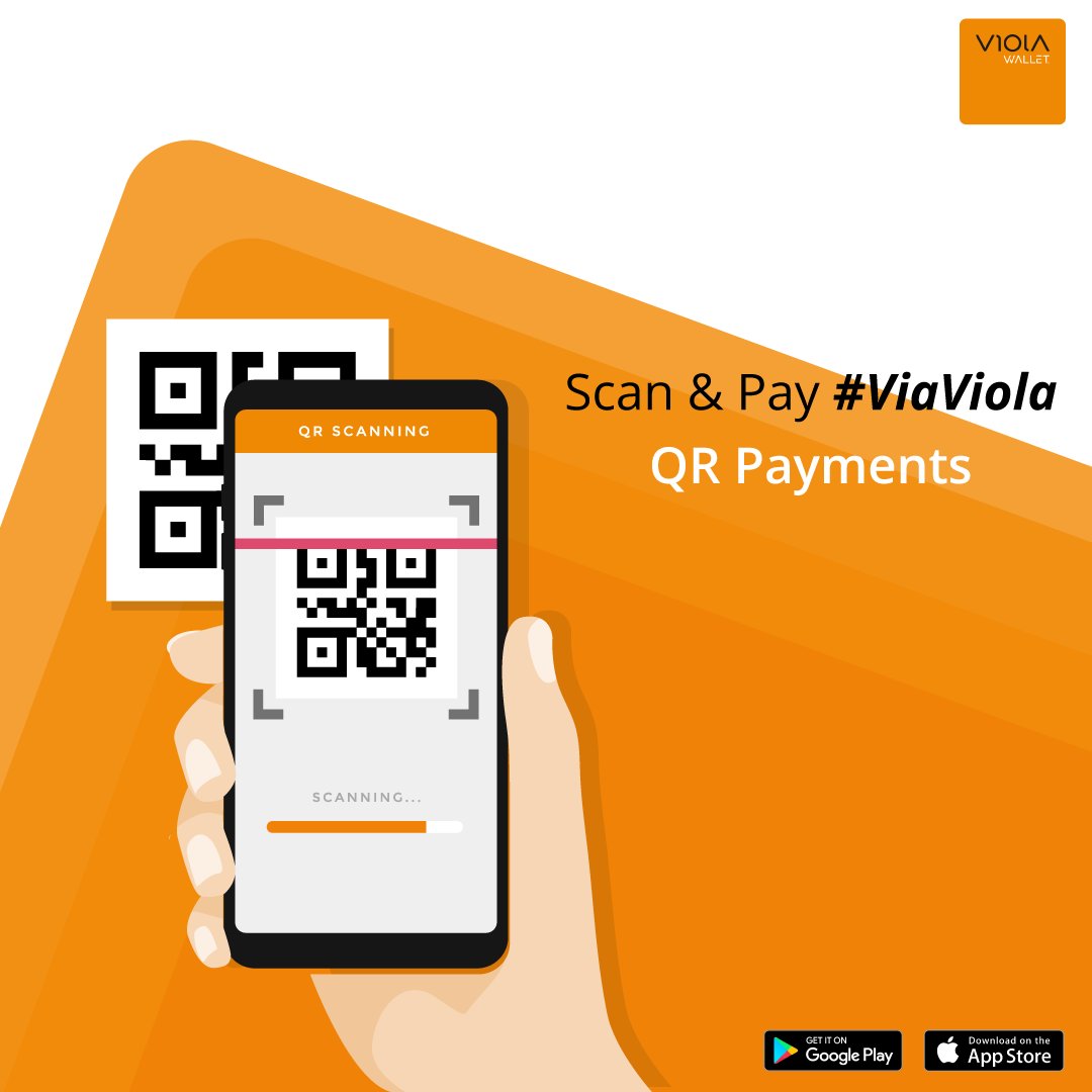 ViolaWallet's tweet photo. Make hassle-free cashless payments using QR Codes #ViaViola.📱

We are live on PlayStore &amp; AppStore! Download Now!🙂
Android: https://t.co/7T3RY0CbDZ
iOS: https://t.co/gCLna72VnE

#digitalIndia #digitalwallet #digitalpayments #violawallet https://t.co/Q4WZ6xQWp9