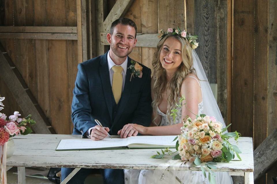 Mrs_RobertsonRO's tweet photo. Wednesday 22nd August 2018... the day my best friend became my husband xxx #therobertsonwedding #bestdayever https://t.co/7bWfTiVuxA