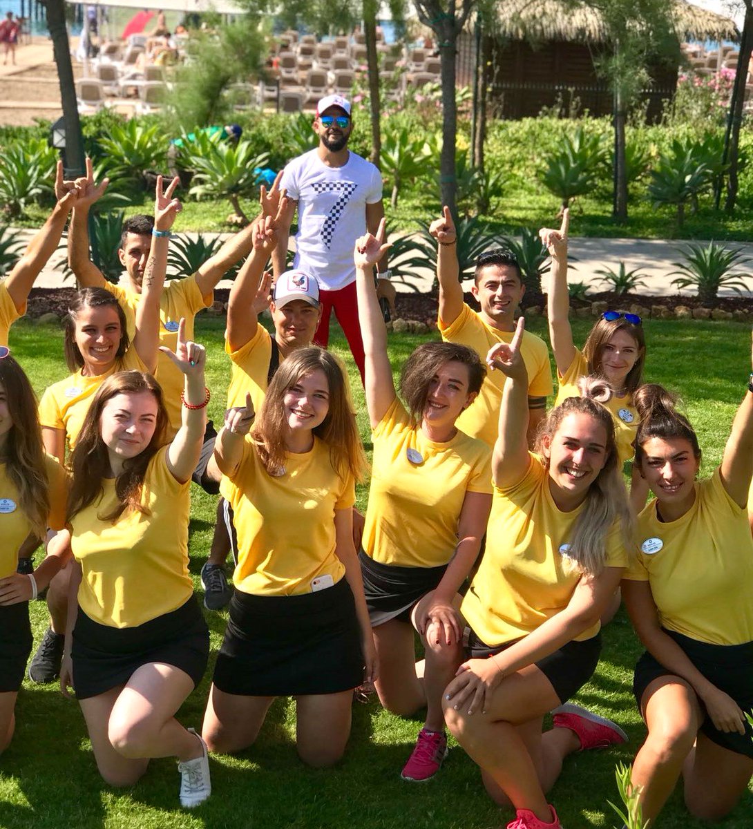 AdalyaEliteLara's tweet photo. Our entertainment team is ready to make your holiday bright, with always smiling faces, infinite energy and a great variety of entertainment programs they have prepared.
😎 Book: https://t.co/SsqA45f1jc
#AdalyaEliteLara #AdalyaHotels #mutlulukburada #happinesshere https://t.co/T3JIg0ud58