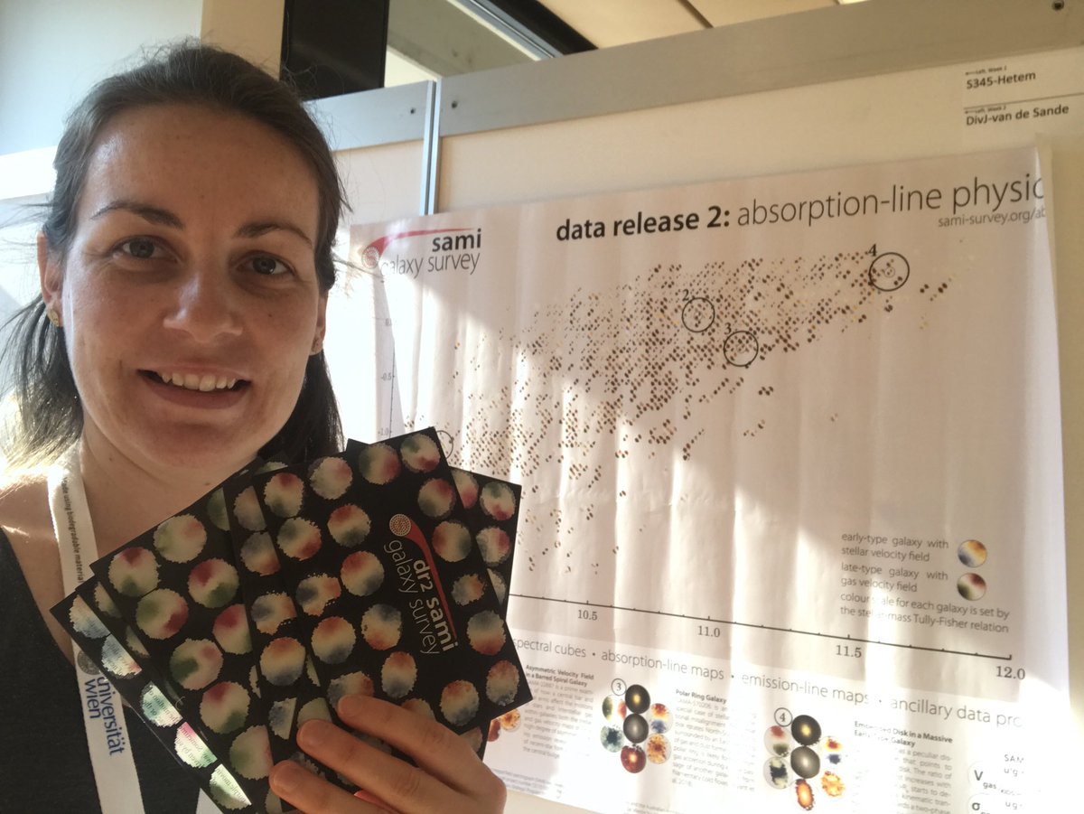 Today is divisions day at #IAU2018. Come check out our <a href="/SAMI_survey/">SAMI Survey</a> DR2 poster by J. van de Sande in #IAU_DivJ. <a href="/ARC_ASTRO3D/">ASTRO 3D</a> @calofost has brought a new stash of holographic postcards for the poster session!