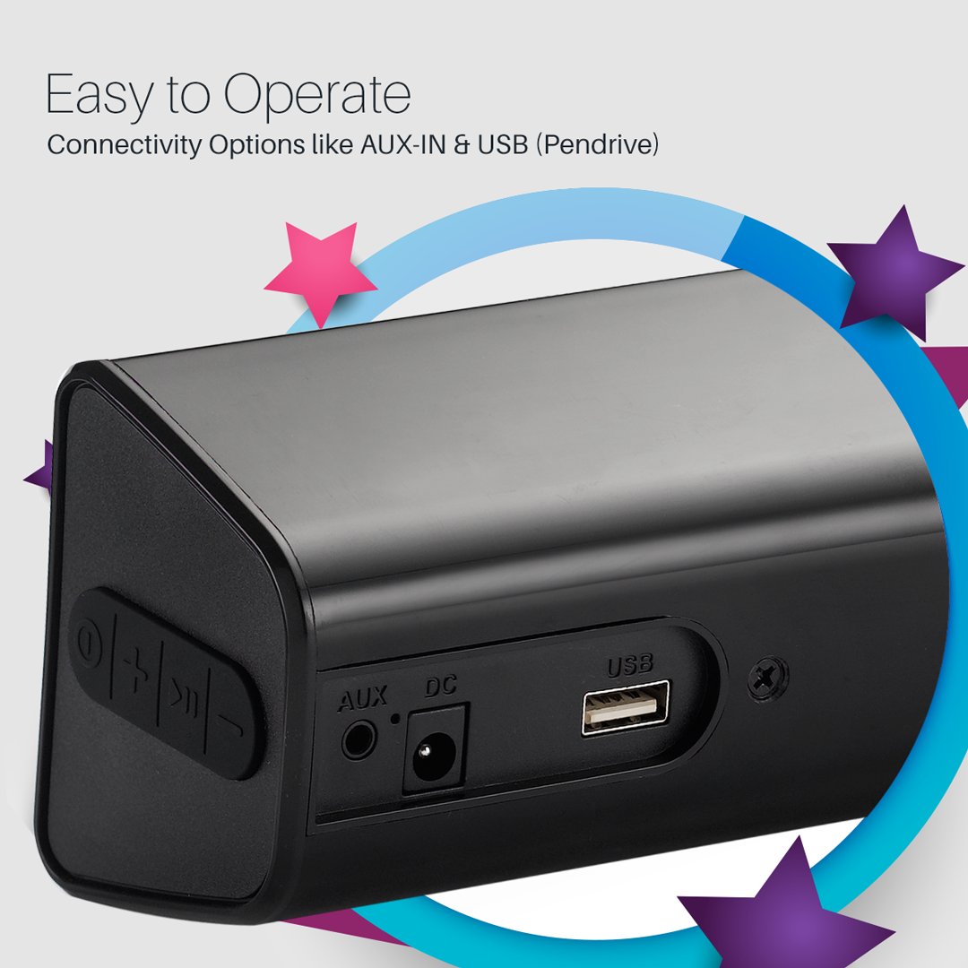portronics sound slick 40w