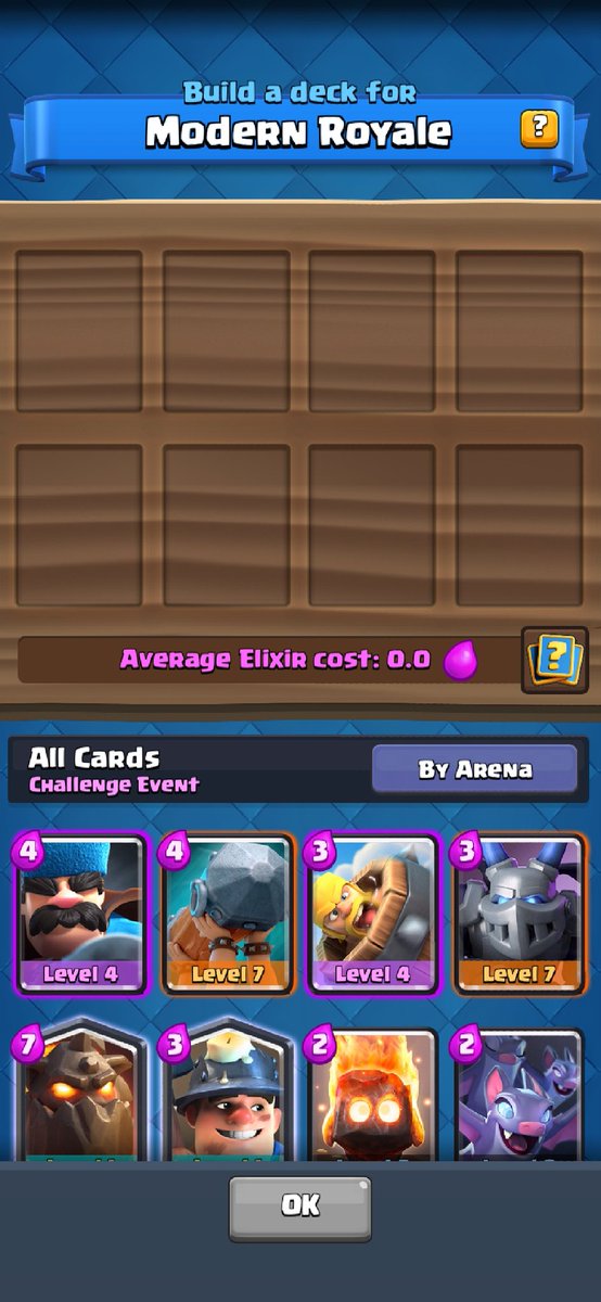 princess___cr's tweet photo. Share you deck!!! #ClashRoyale #event #ModernRoyale https://t.co/E791hd61Uo