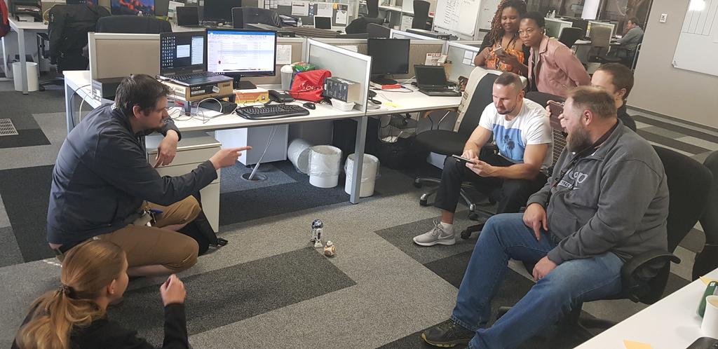 NickvdSchyff's tweet image. These are the droids you are looking for #escape2018 #bbdsoftware