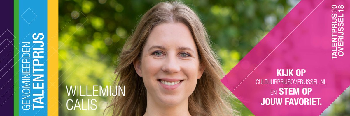 Is Willemijn jouw favoriet voor de Talentprijs😀? Stem da snel via cultuurprijsoverijssel.nl #CPO18