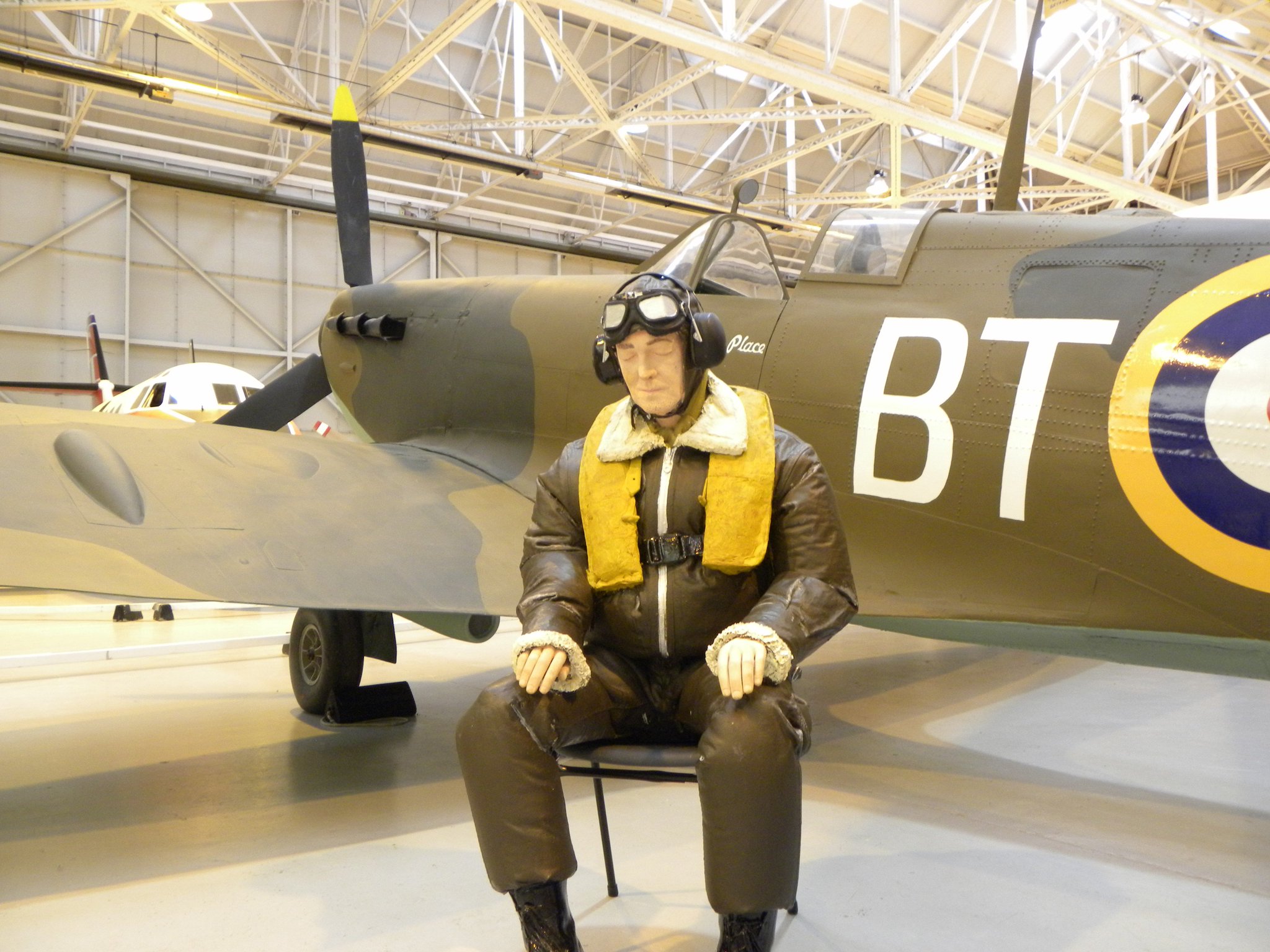 james may airfix spitfire