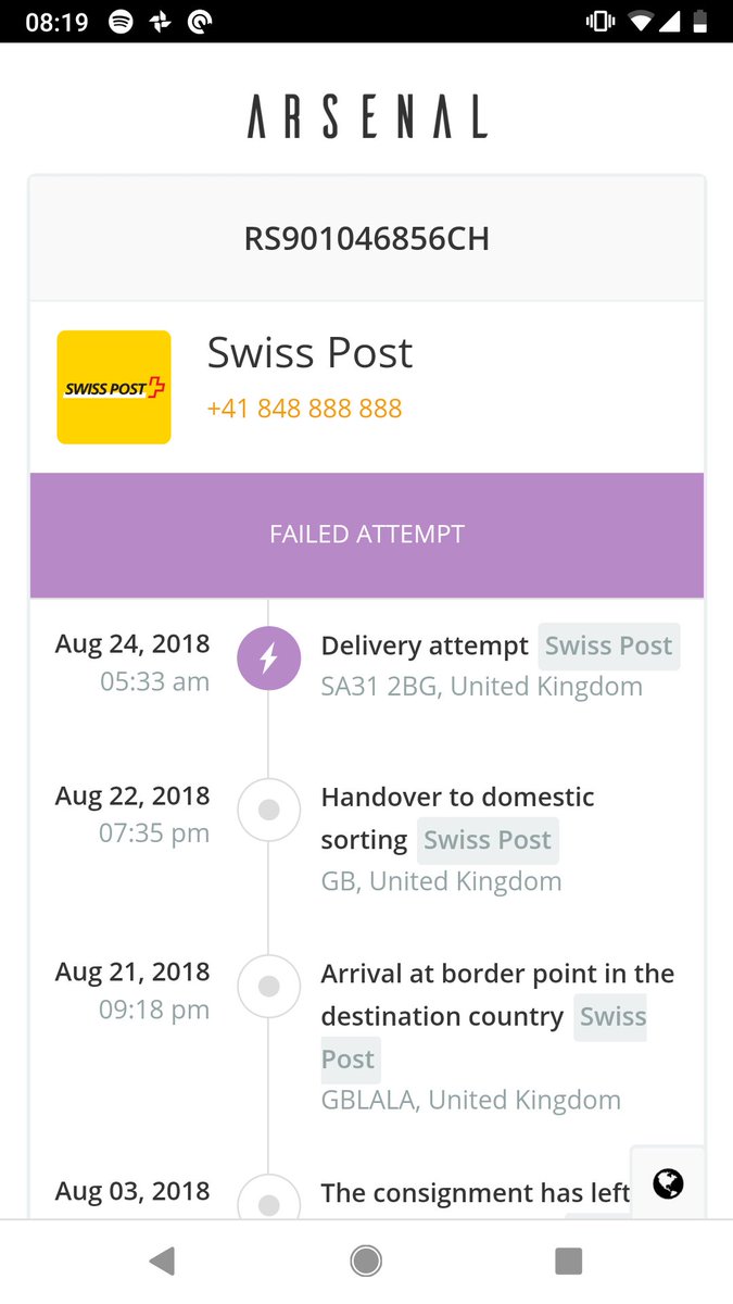 Swiss Post Could You Please Send Us A Dm So I Can Give You More Details About The Situation I Just Contacted The Concerned Sector And I Ll Get Back To