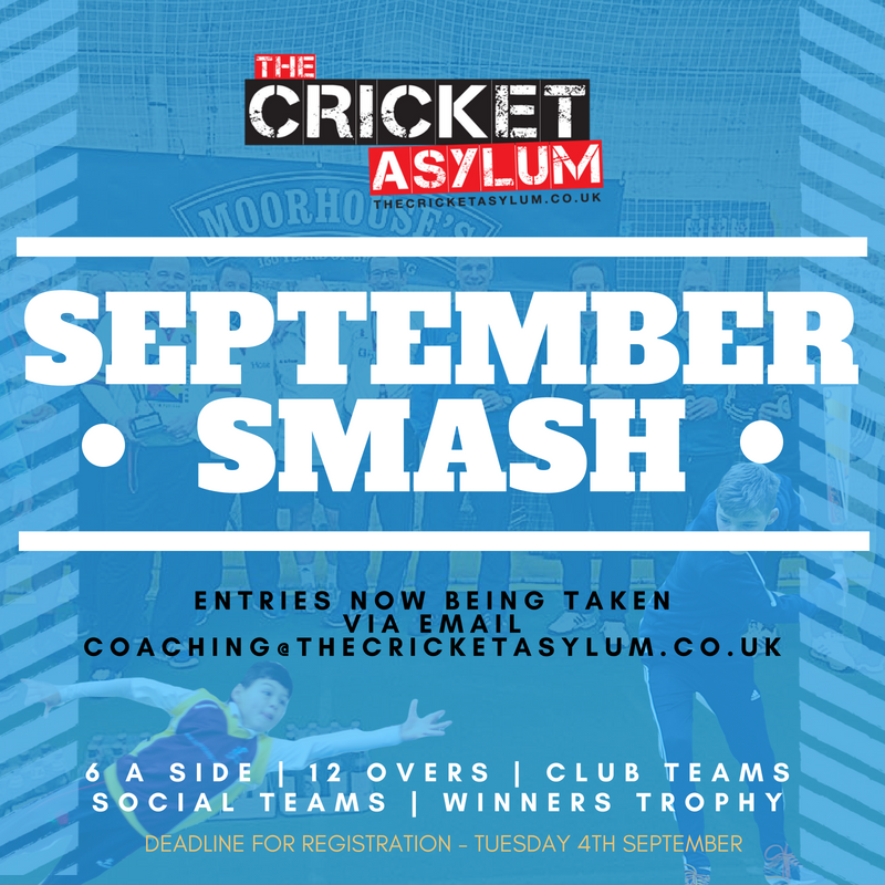 cricketasylum's tweet photo. 🏏Whilst today is the end of our #100BallSmash Week.👎🏽
There aren't many #junior fixtures remaining either.
Take a look at our #SeptemberSmash🏏
Perfect for #Club Teams & #Social Teams
➡️https://t.co/IAE3yDAPWR https://t.co/bUhJSd3O3j