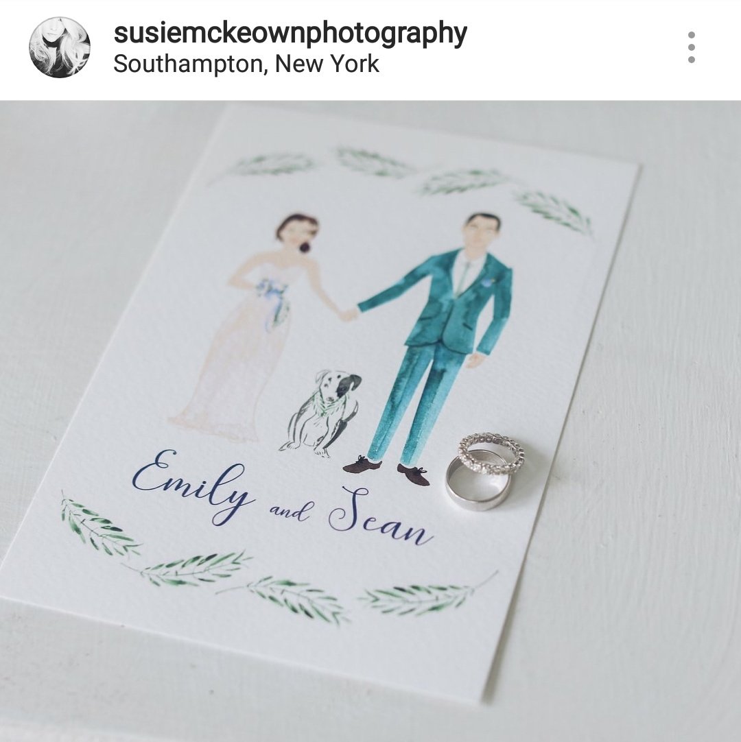 😍 SWOON 😍 Love these dreamy shots from Emily and Sean's wedding day! It was wonderful to work with these guys to bring a little of Emily's British roots to their NY celebration. Thanks for sharing Susie McKeown Photography m.facebook.com/story.php?stor… #weddingstationery #portrait