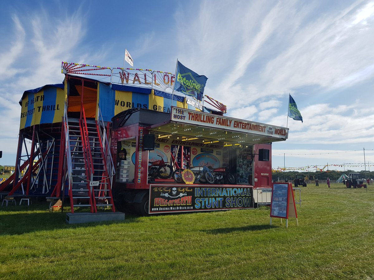 FoxWallofdeath's tweet photo. We're all ready to rock to roll here at the #wallofdeath check us out today from 12 o'clock onwards here at @carfest #putoline #heraldriders #ngk #avontyres #centralwheelcomponents https://t.co/lgJUD0eQQd